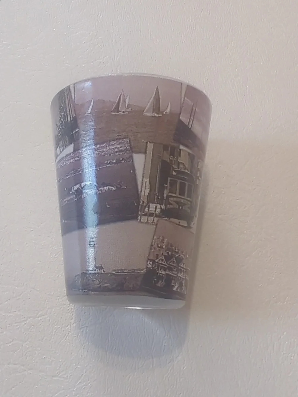 Set Of Two Souvenir Shot Glasses San Francisco Shot Glasses Almost Vintage